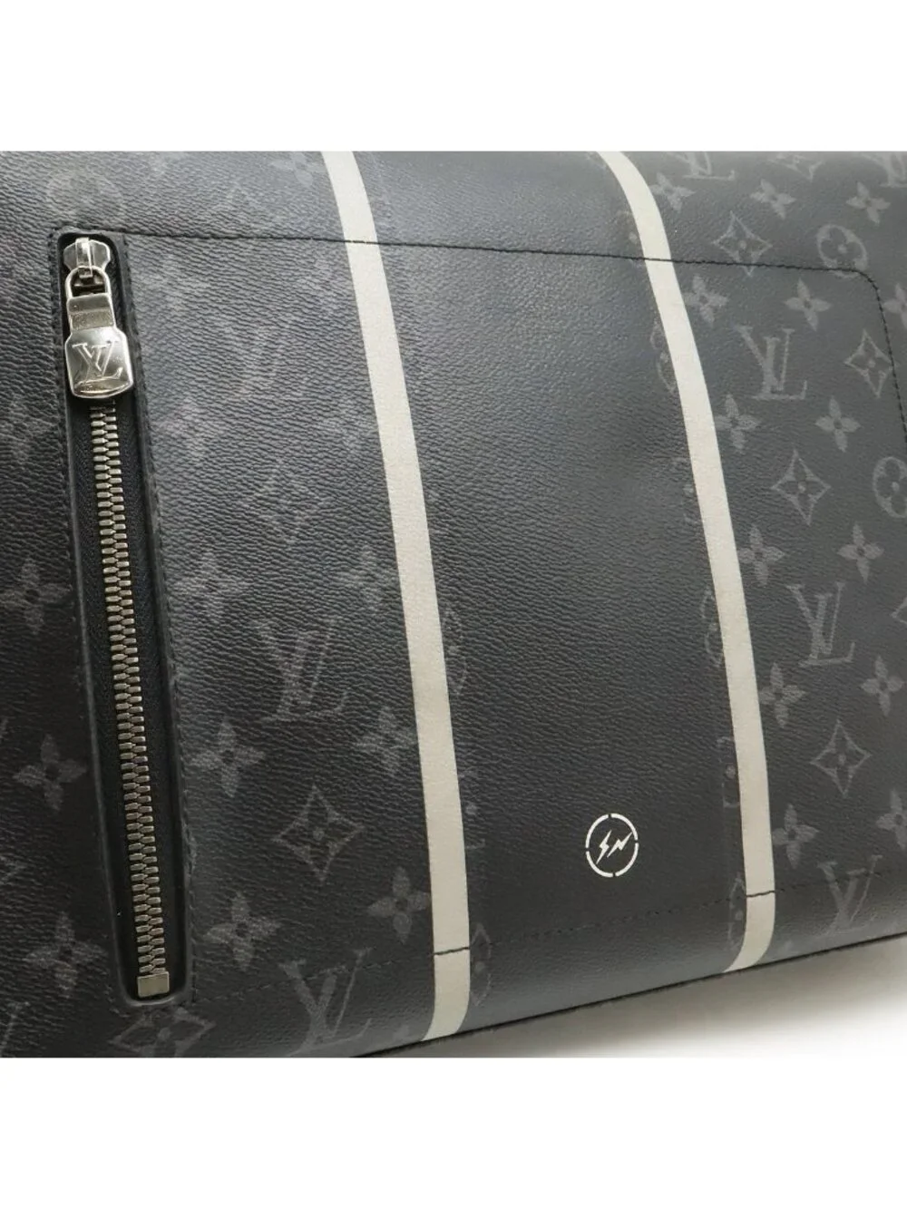 Louis Vuitton Monogram Eclipse Apollo Messenger Mm Shoulder Bag Fragment